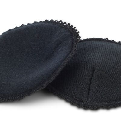 Smallstuff Ammeindlæg - L - 2 Stk. - Merino Uld - Sort