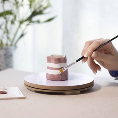 Creativ Company - Snurrehjul - H: 2,5 cm - dia. 17 cm