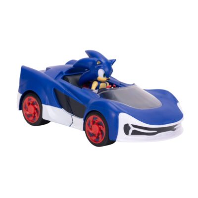 Sonic - 2.5” Figure w. Rev Up Racer - Sonic w. Speed Star Lightning (428244-V1)