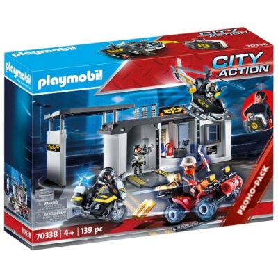 Stor bærbar specialstyrkecentral - PL70338 - PLAYMOBIL City Action