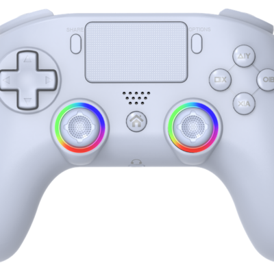 Subsonic Wireless Led Controller PS4 White - PS4/Pc