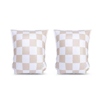 Swim Essentials Badevinger Beige Check 2-6 År
