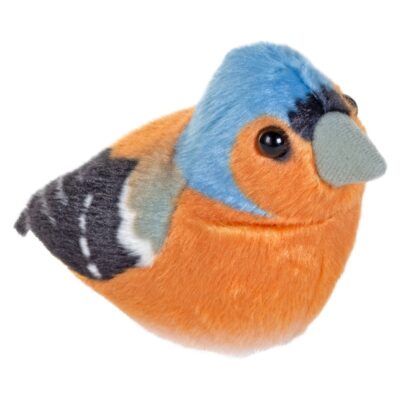 Wild Republic - Plys Bird With Sound 18 cm Bogfinke
