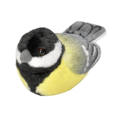 Wild Republic - Plys Bird With Sound 18 cm Musvit