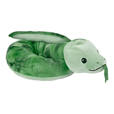 Wild Republic - Plys Squishy Snakes 132 cm Grøn