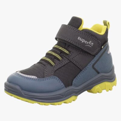 Superfit Jupiter Mid GTX Sneakers, Blue/Yellow, 30