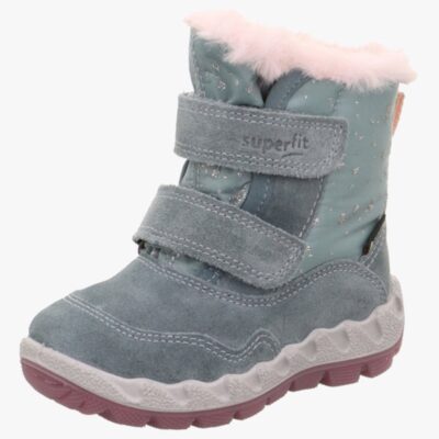 Superfit Icebird Vinterstøvler, Light Green/Pink, 24