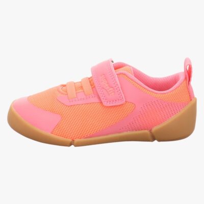 Superfit Vento Barefoot Sneakers, Lyserød/Orange, 35