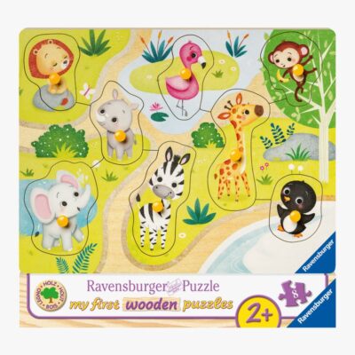 Ravensburger Knoppuslespil Zoodyr 8 Brikker