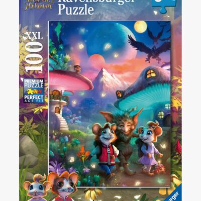 Ravensburger Puslespil Musse & Helium, 100 Brikker