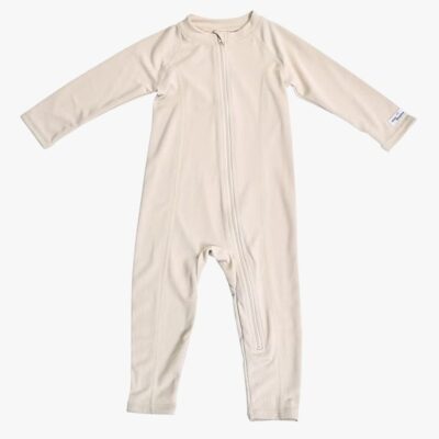 Mini Dreams UV-Dragt Mesh, Sandfarvet, 74-80