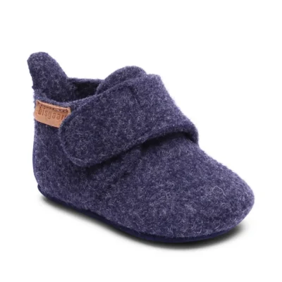 Hjemmesko, Wool Star - 20 Blue - 26