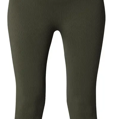Noppies Reva Sømløs Riblegging - Olive - XLXXL