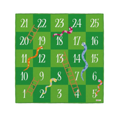Legetæppe med Stigespillet - 2 x 2 meter.