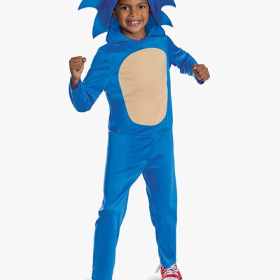 Sonic Movie 3 Kostume med Hætte, 4-6 år