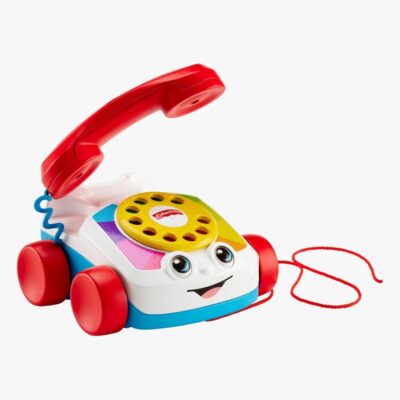 Fisher-Price klassisk snakketelefon med træksnor - 20 cm