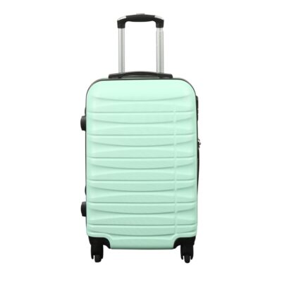 Kabinekuffert - Hardcase letvægt kuffert - Pastel grøn håndbagage kuffert tilbud