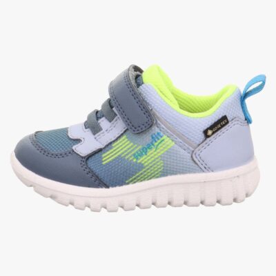 Superfit Sport7 Mini GTX Sneakers, Blå/Gul, 23