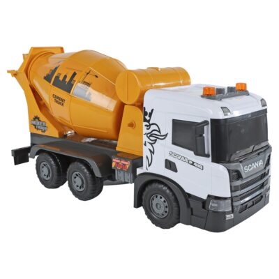 Scania legetøjsbetonblander med lys og lyd - 56 cm