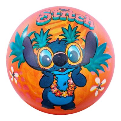 Stitch bold Ø13 cm - Oppustelig bold til børn