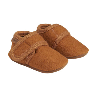 En Fant Baby Uld Sutsko - Leather Brown - 17/18
