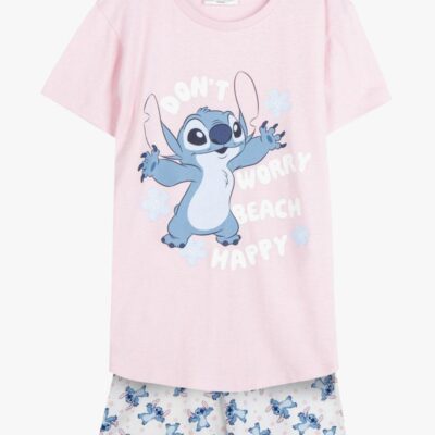 Disney Stitch Pyjamas, Lyserød, 164-170