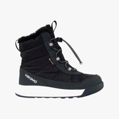 Viking Aery SL GTX Vinterstøvler, Black/Charcoal, 23