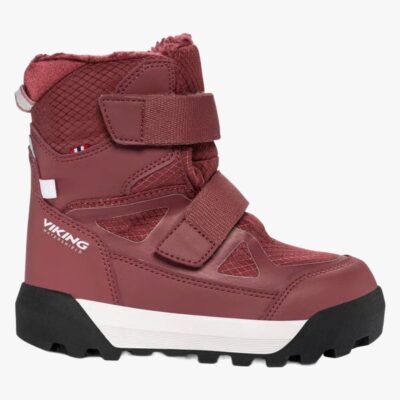 Viking Constrictor Warm SC WP Vinterstøvler, Dark Pink, 33