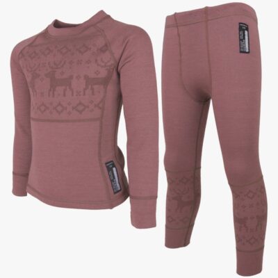 Lindberg Kåbdalis Skiundertøj Merino, Rose, 150