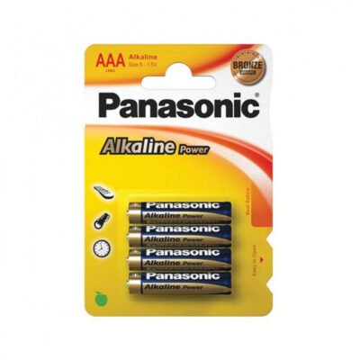 Panasonic Batterier - AAA - Pakke med 4 stk