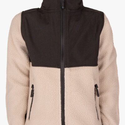 Lindberg Ramund Fleecetrøje, Beige, 120