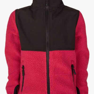 Lindberg Ramund Fleecetrøje, Cerise, 130