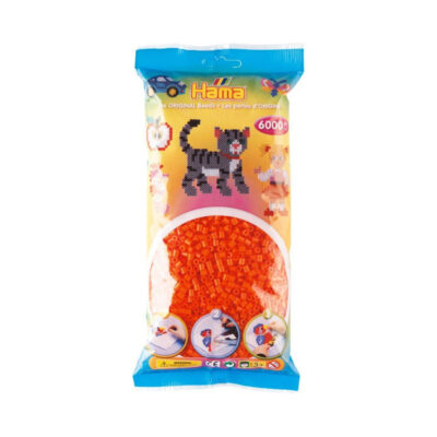 Hama Perler Midi 6000 stk Orange (205-04)