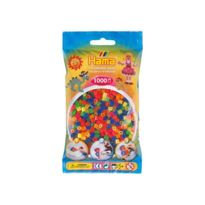 Hama Perler Midi 1000 stk Neon Mix (207-51)