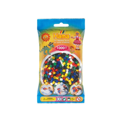 Hama Perler Midi 1000 stk Farvemix 66 (207-66)