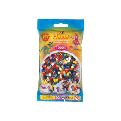 Hama Perler Midi 1000 stk Farvemix 67 (207-67)