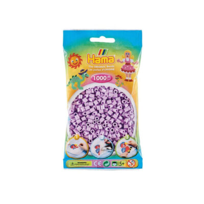 Hama Perler Midi 1000 stk Pastel Syren (207-96)