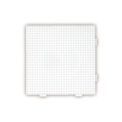 Hama Perleplade Midi - Firkant 15x15cm - Hvid (234) - Samlefunktion