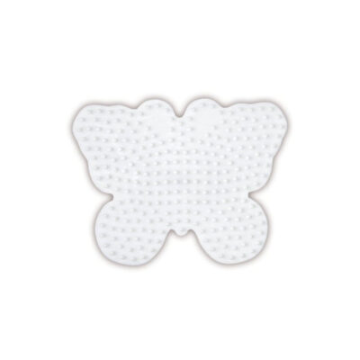 Hama Perleplade Midi - Sommerfugl 8x10,5 cm - Hvid (298)