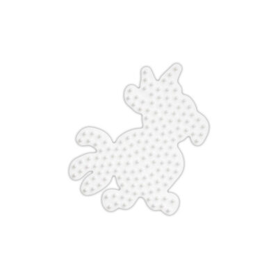 Hama Perleplade Midi - Papegøje 8x9,5 cm - Hvid (320)