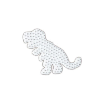 Hama Perleplade Midi - Dinosaur 8,5 x 10 cm - Hvid (322)