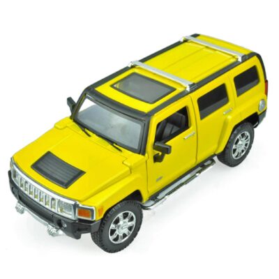 Elektrisk legetøjsbil - SUV - Gul metal - MSZ