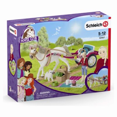 Hestevogn og figur - 42467 - Schleich Horse Club