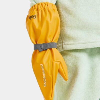 Didriksons Glove Regnvanter, Oat Yellow, 0 år