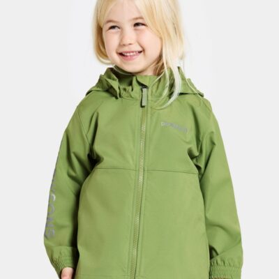 Didriksons Hindbær Vindjakke, Algae Green, 110