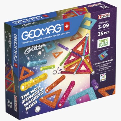 Geomag Byggesæt 35 Dele, Glitter Panels