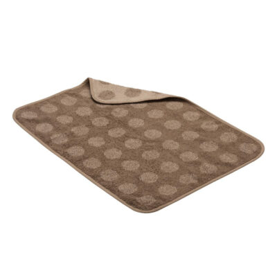 Leander Topper Til Puslepude - Dots - Mocca