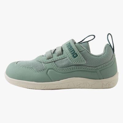 Reima Telmin Barefoot Sneakers, Stone Green, 24
