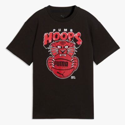 Puma Basketball Flagrant Foul T-shirt, Sort, 140