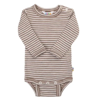 Langærmet Body - Dark beige - 50